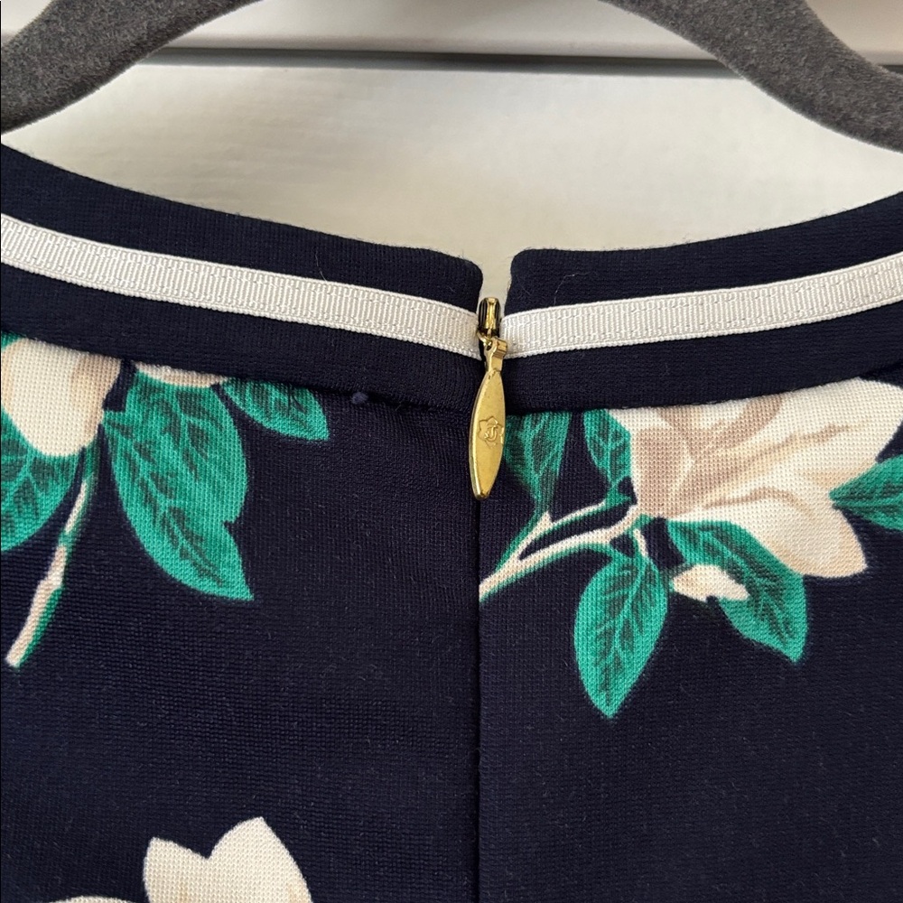 NWT Draper James Magnolia Persley Ponte Dress Navy size medium - Picture 7 of 9